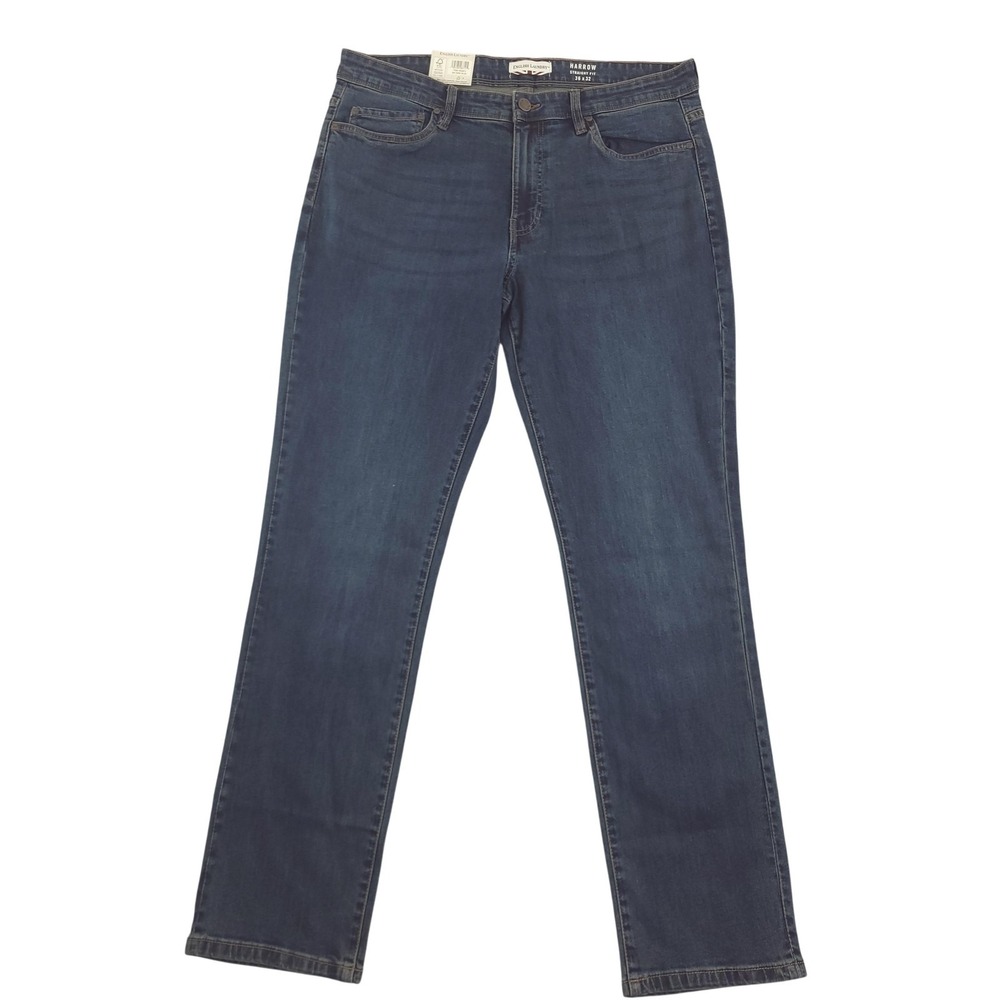 English Laundry Harrow Jeans Mens 36x32 Blue Medium‎ Wash Straight Denim Pants
